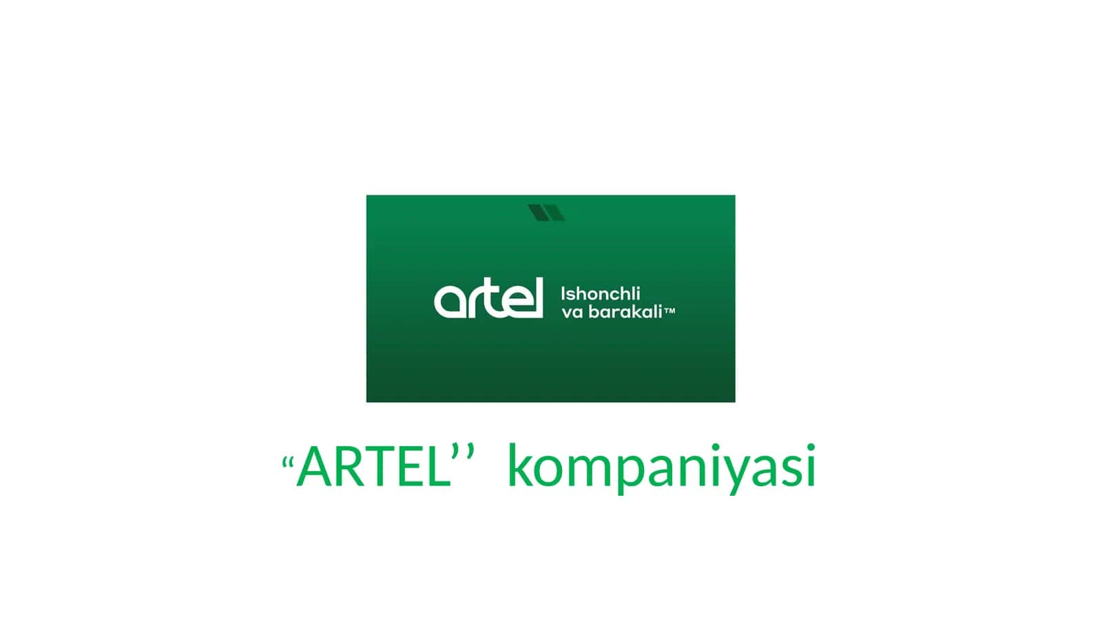Artel kompaniyasi milliy brend 1
