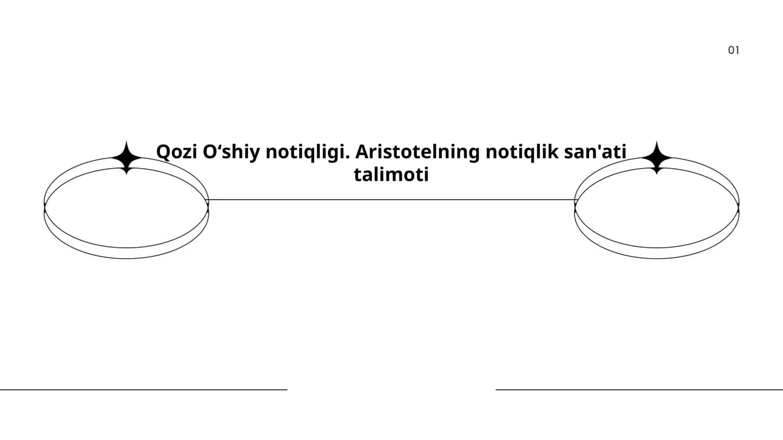 Qozi Oʻshiy notiqligi. Aristotelning notiqlik san'ati talimoti 1