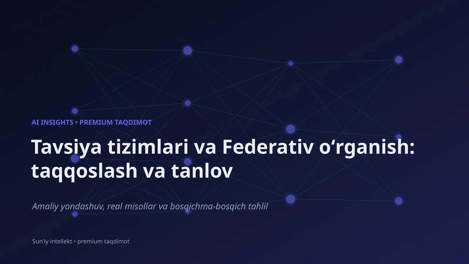 AI INSIGHTS • PREMIUM TAQDIMOT 1