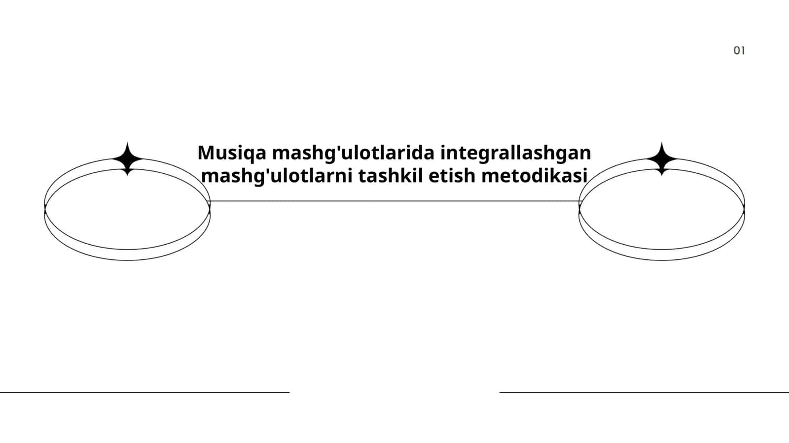 Musiqa mashg'ulotlarida integrallashgan mashg'ulotlarni tashkil etish metodikasi 1