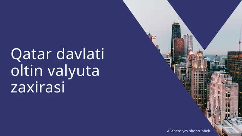 Qatarning Asosiy Iqtisodiy Ko'rsatkichlari 1