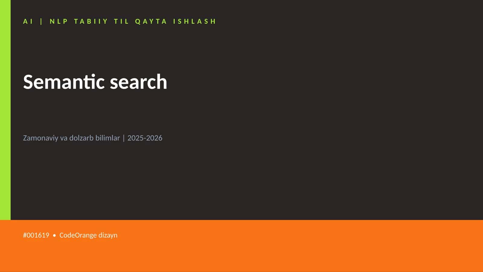 Semantic search 1