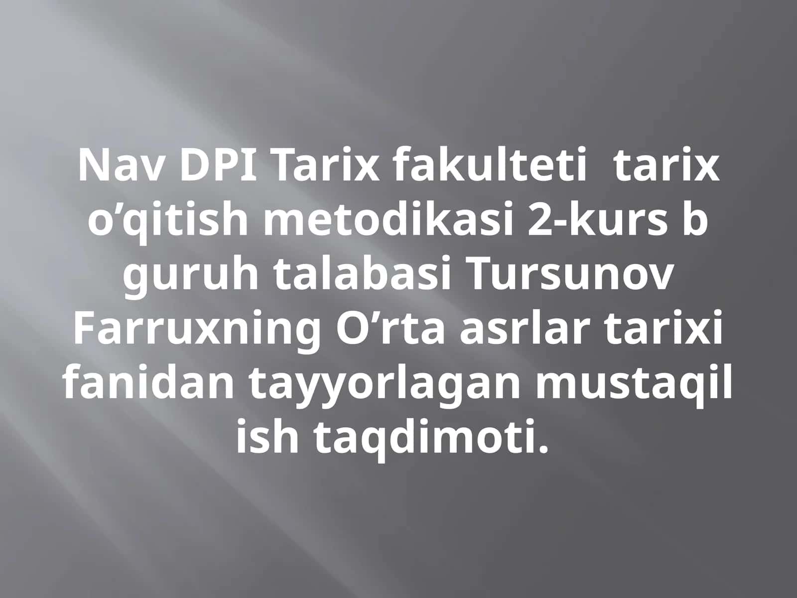 O’rtaasrlarda G'arbiyyevropa shaharlarida hunarmandchilik sexlari 1