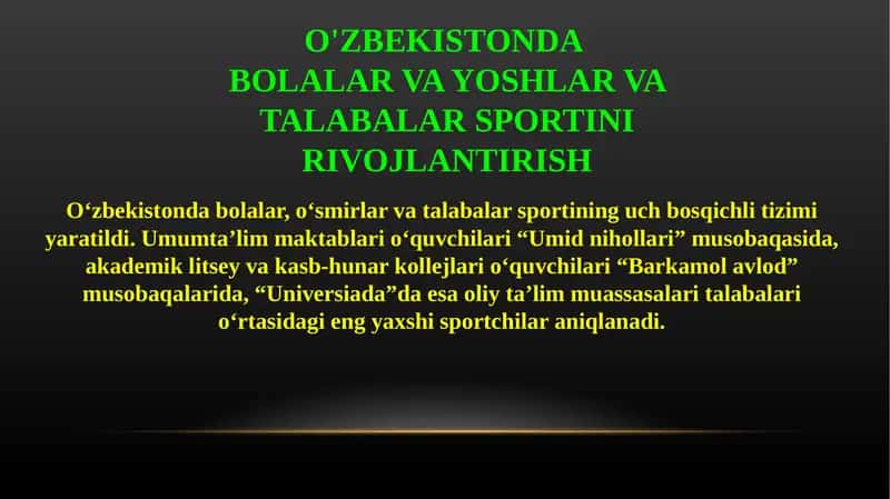 Jismoniy tarbiya va sport to‘g‘risida 1