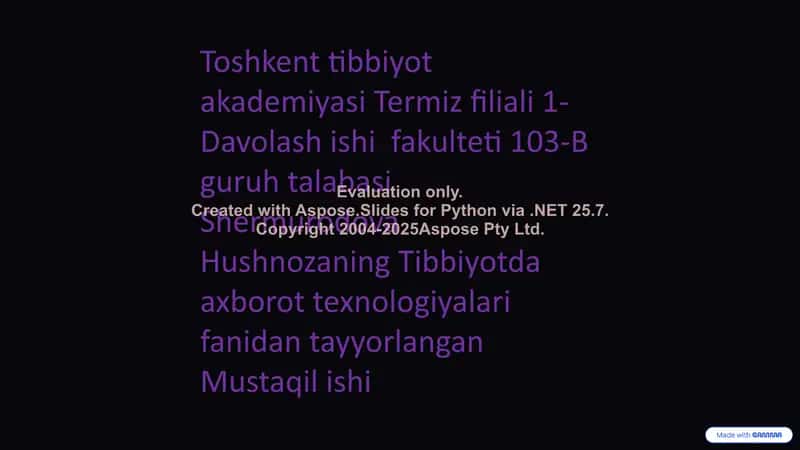 Sun'iy Intellekt Tizimlariga Kirish 1