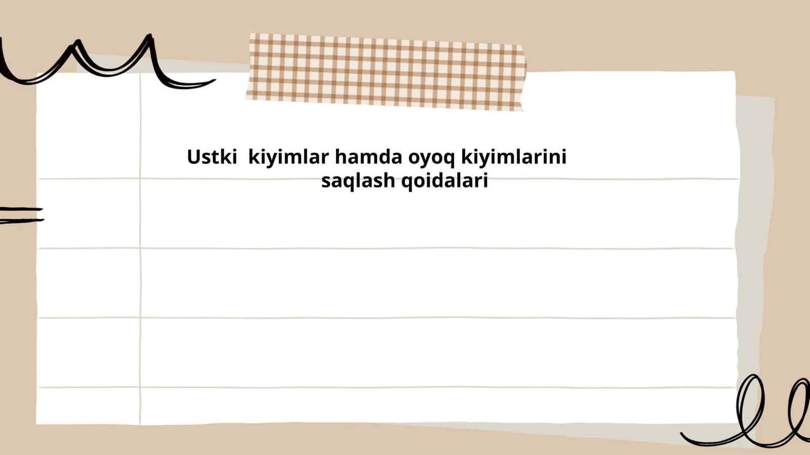 Ustki kiyimlar hamda oyoq kiyimlarini saqlash qoidalari 1
