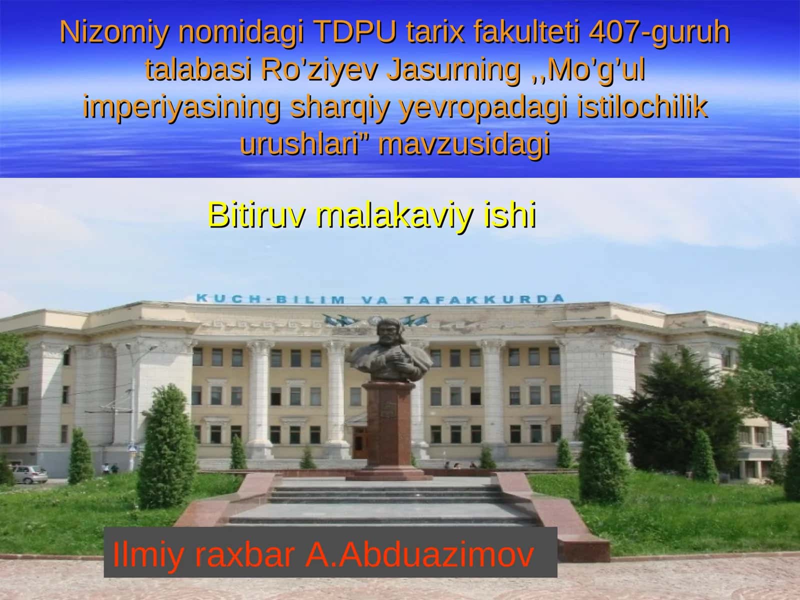 Mo’g’ul imperiyasining sharqiy yevropadagi istilochilik urushlari 1