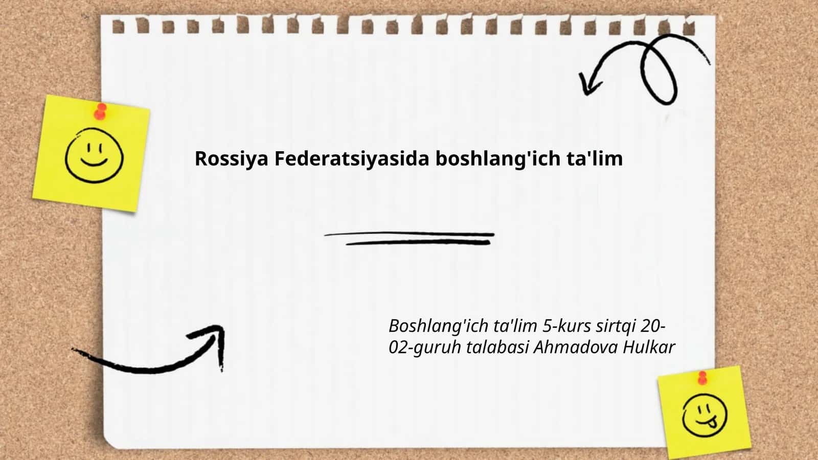 Rossiyada boshlang'ich ta'lim 1