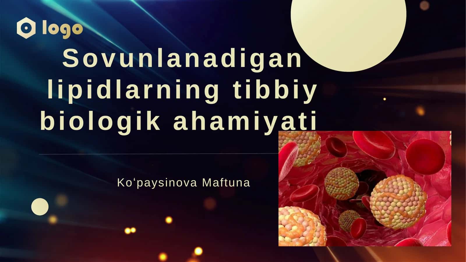 Sovunlanadigan lipidlarning tibbiy-biologika hamiyati(bioximiya) 1
