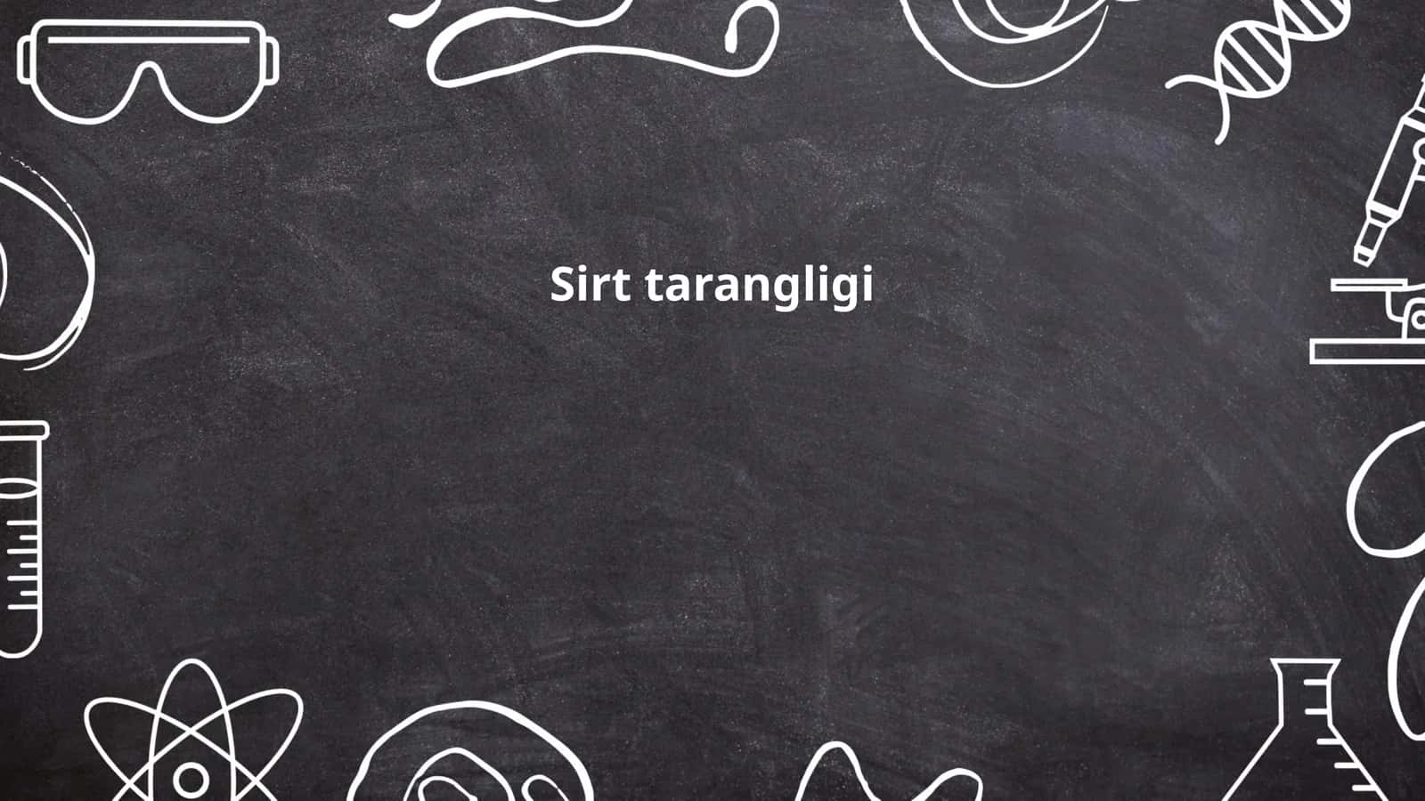 Sirt tarangligi 1