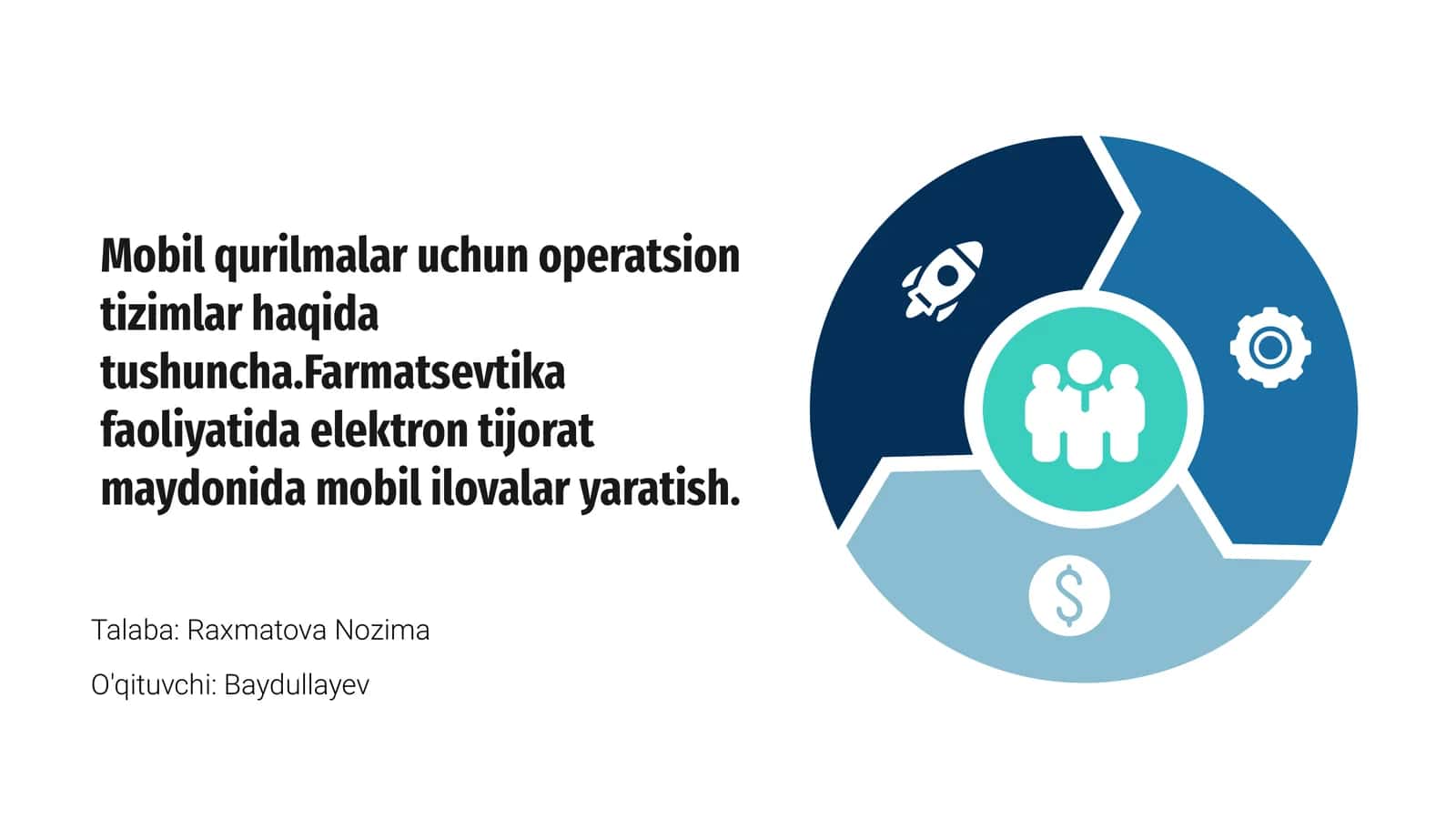 Mobil operatsion tizimlar uchun o'quv qo'llanma 1
