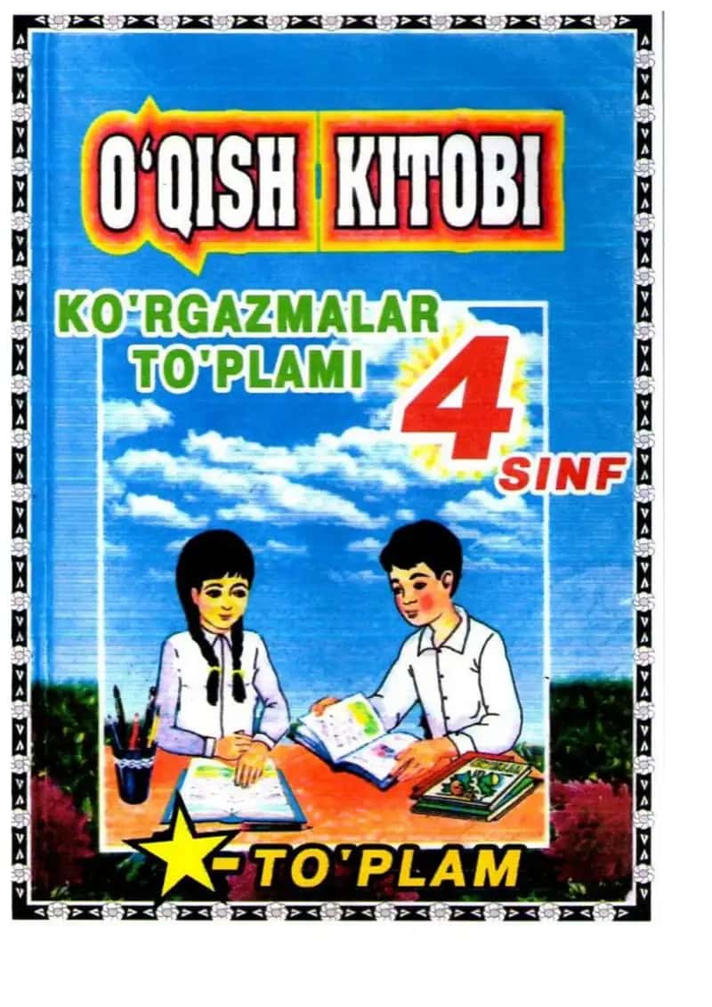 4-sinflar uchun O'qish fanidan ko'rgazmalar 24 ta 1