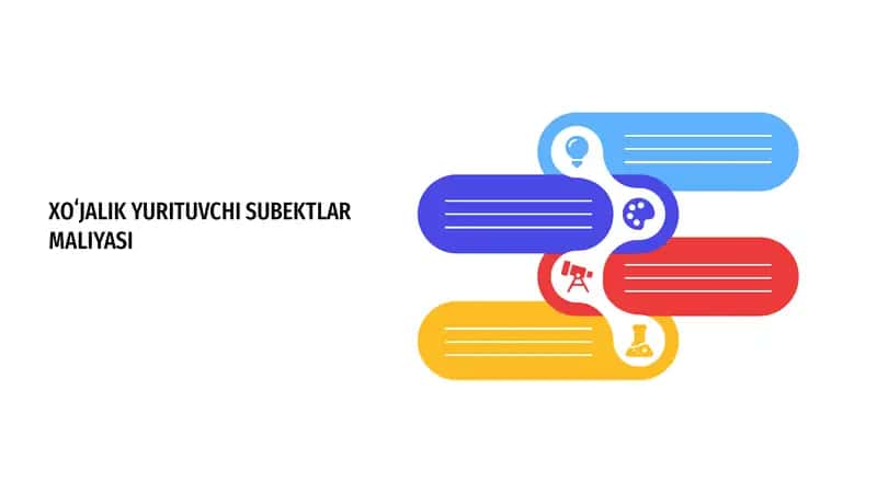 XOʻJALIK YURITUVCHI SUBEKTLAR MALIYASI 1
