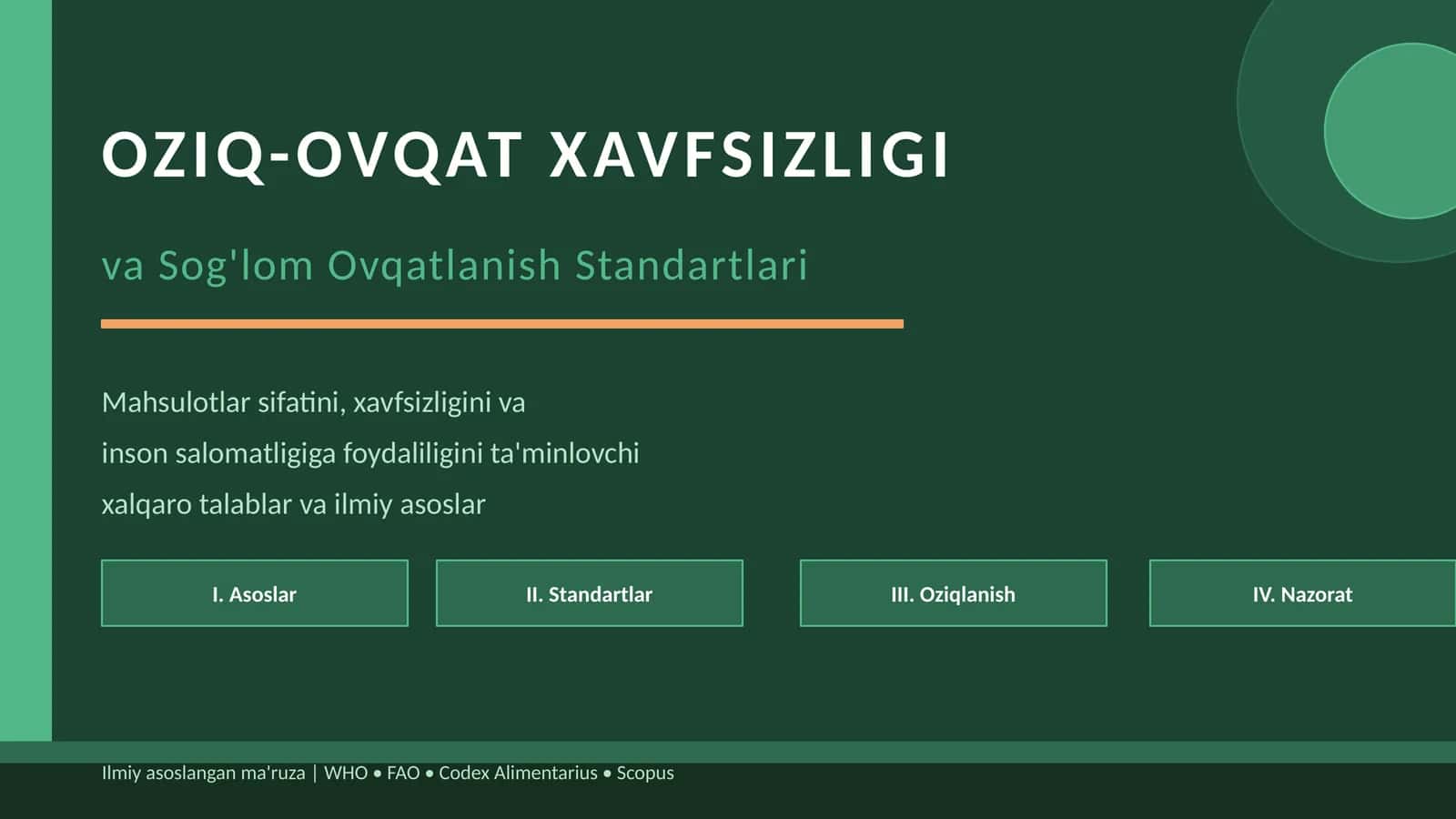 Mehmonxonada oziq ovqat xavfsizligi 1