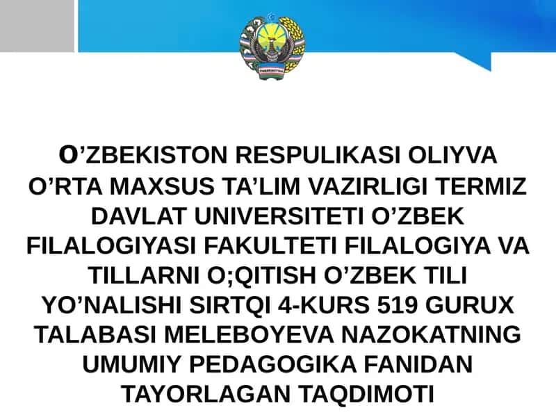 Abu Rayxon Beruniyning ilmiy merosi va uning pedagogika fan taraqqiyotidagi o’rni 1