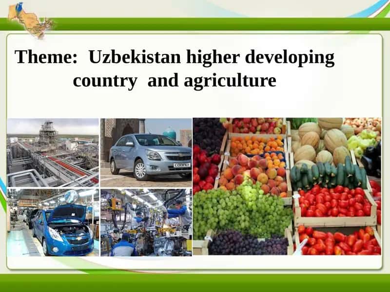 Economy of the Republic of Uzbekistan 1