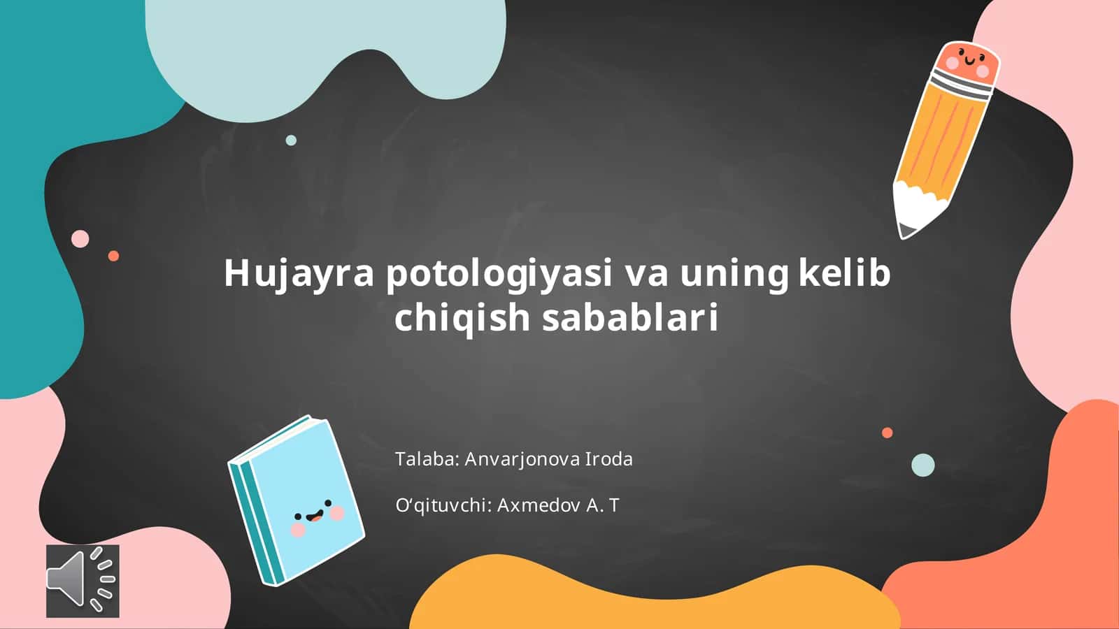 Hujayra Potologiyasi va uning kelib chiqish sabablari 1