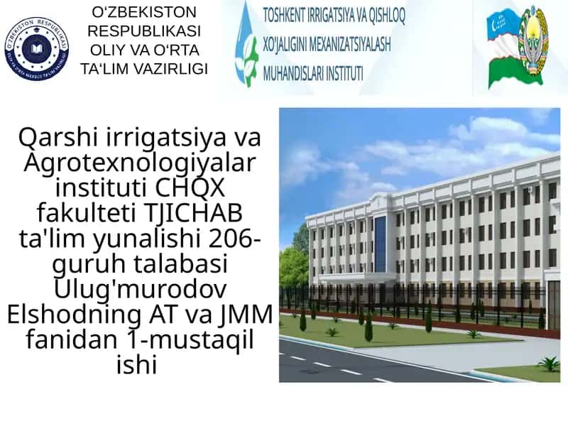 Operatsion tizimlar 1