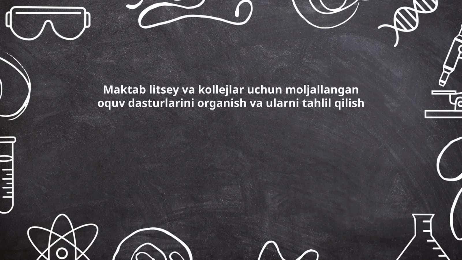 O‘quv dasturlarini loyihalash tamoyillari 1