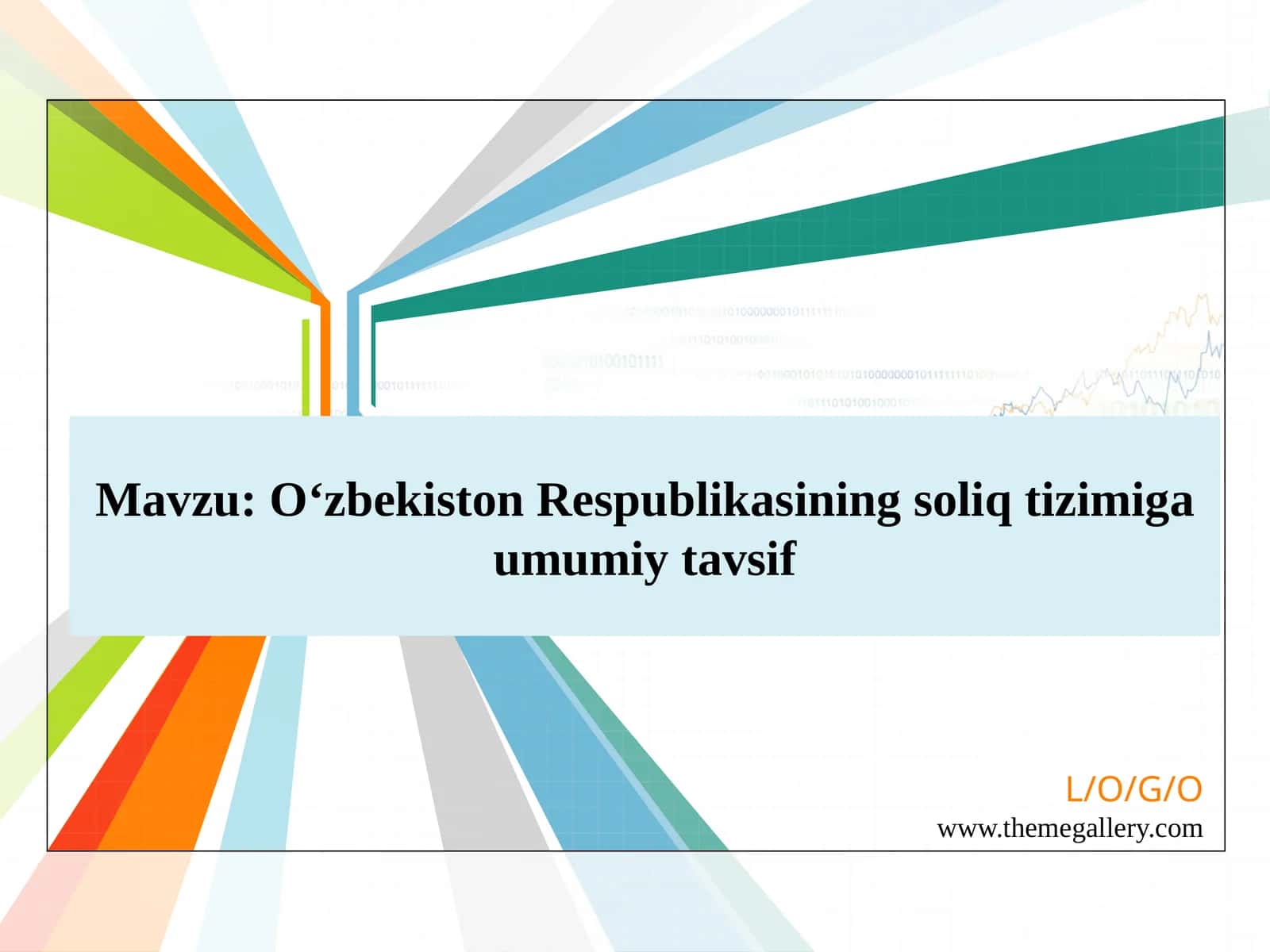 O‘zbekiston Respublikasining soliq tizimi 1