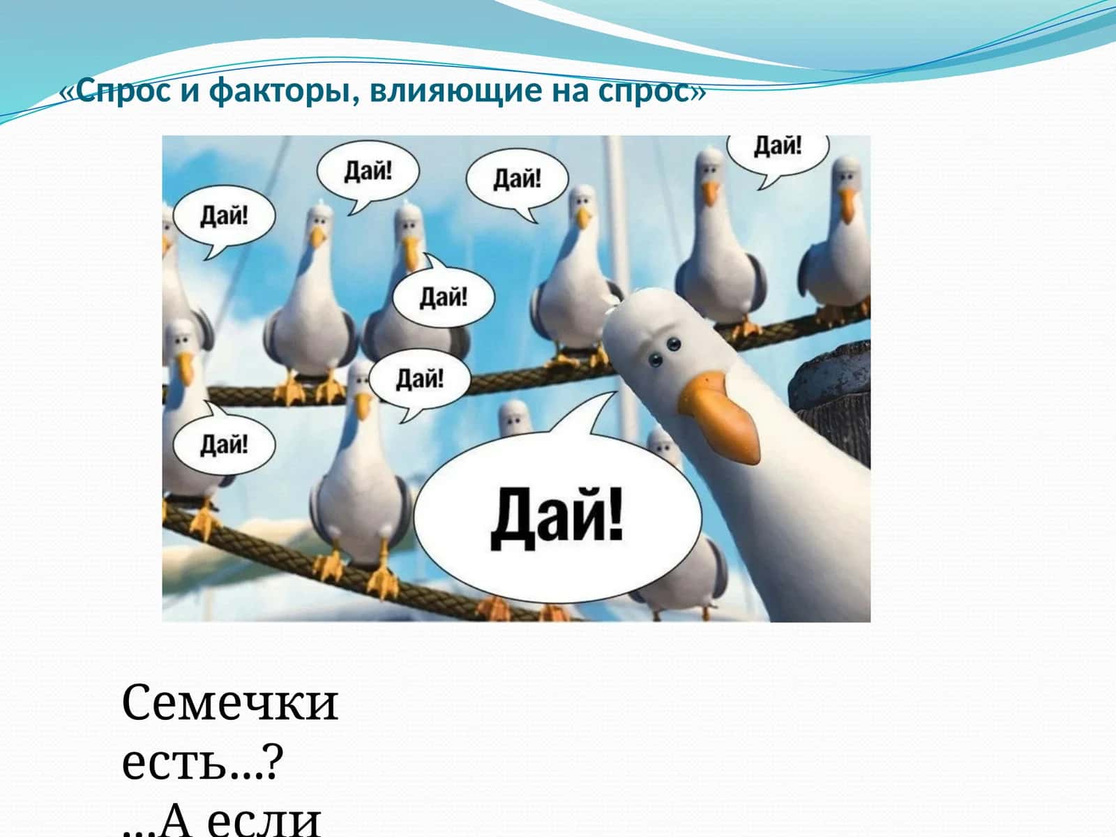 Спрос и факторы, влияющие на спрос 1