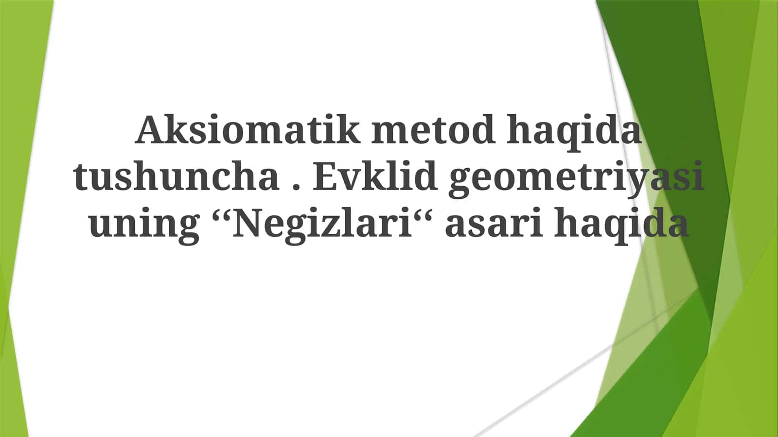Elementlar 1