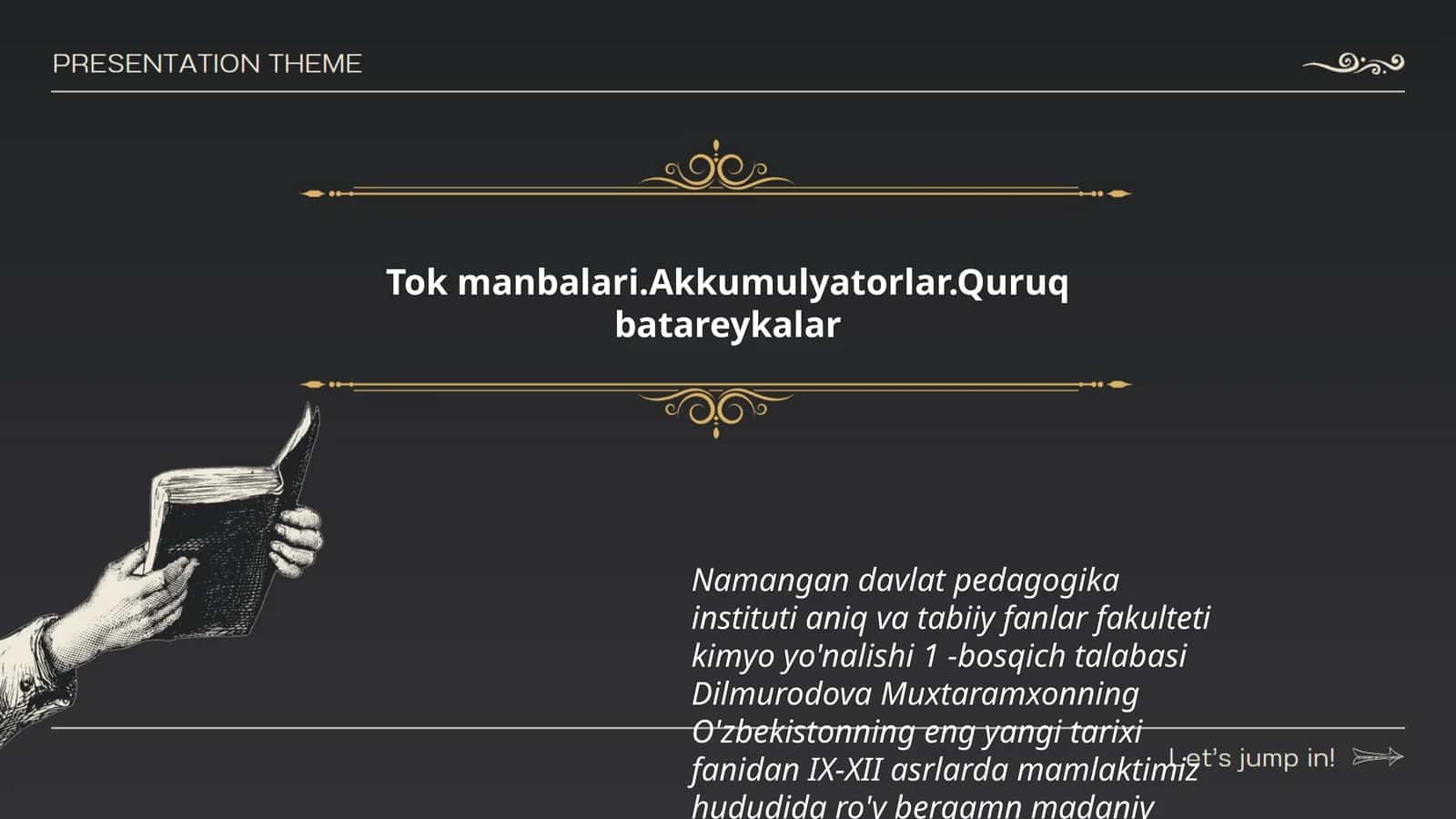 IX-XII asrlarda mamlaktimiz hududida ro'y bergan madaniy uyg'onish (Renessans) 1