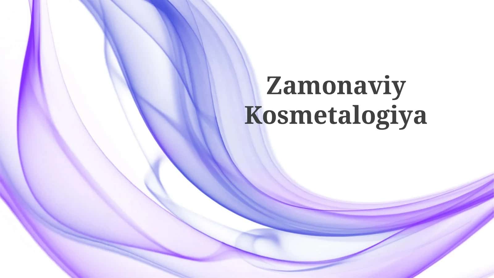 ZamonaviyKosmetalogiya 1