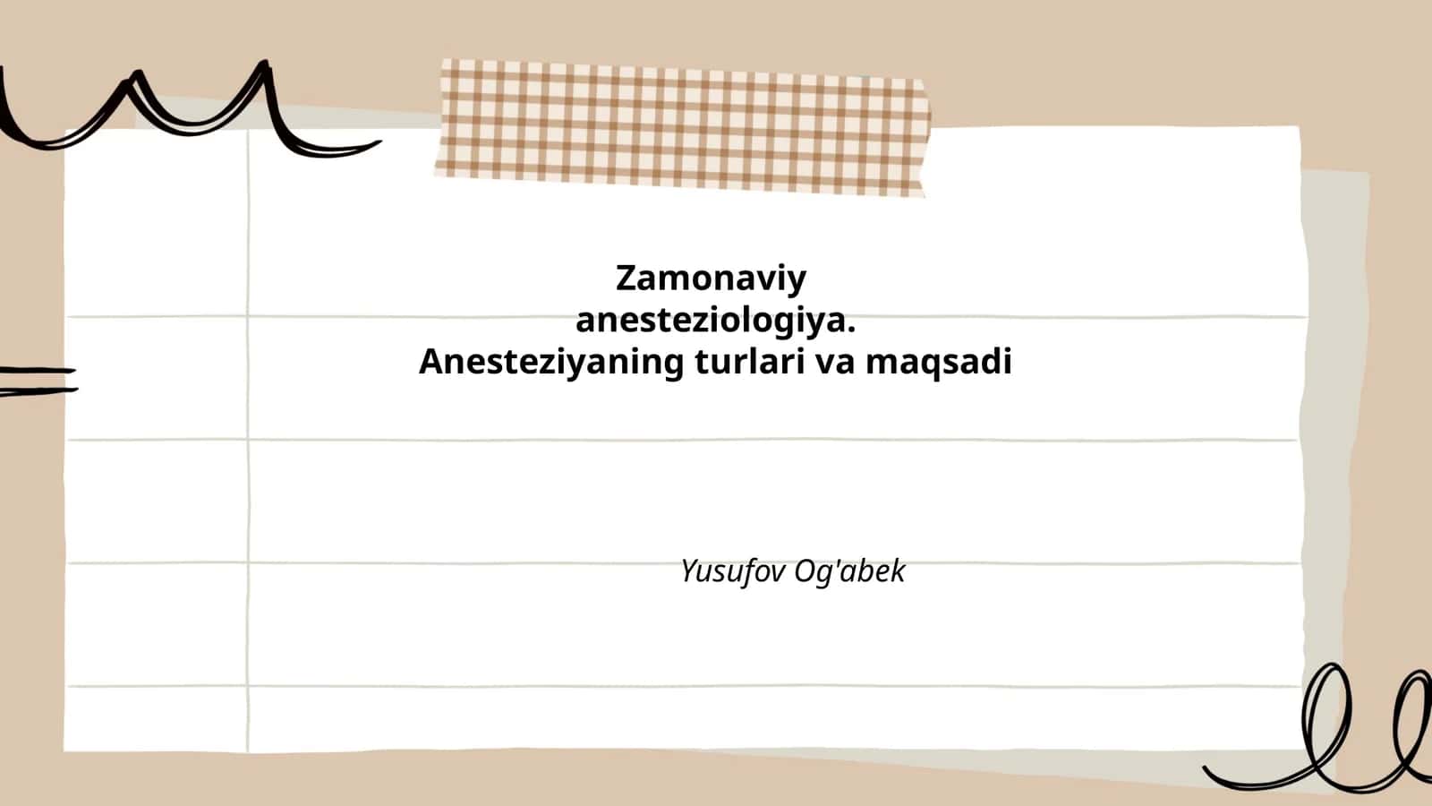 Zamonaviy anesteziologiya 1