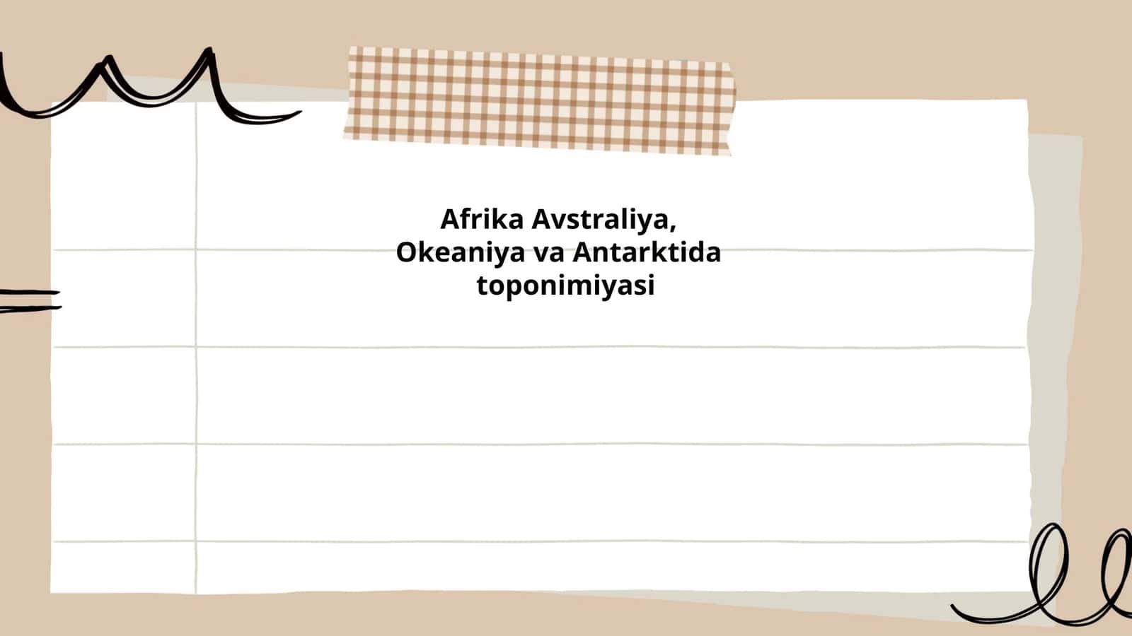Afrika Avstraliya,Okeaniya va Antarktida toponimiyasi 1