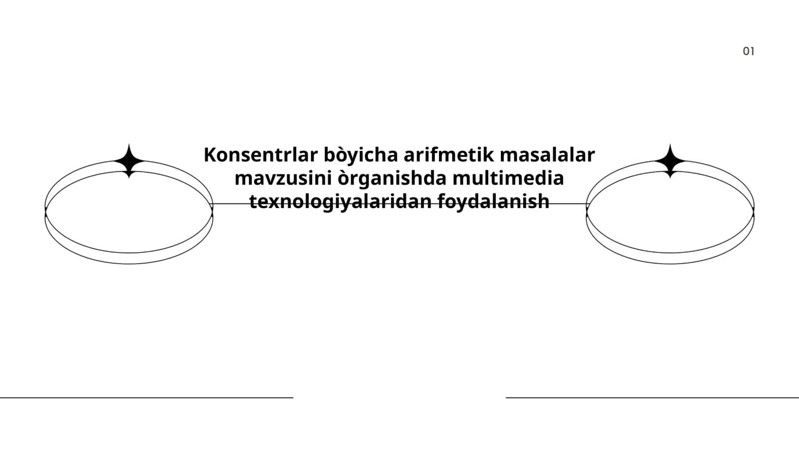 Konsentrlar bòyicha arifmetik masalalar mavzusini òrganishda multimedia texnologiyalaridan foydalanish 1