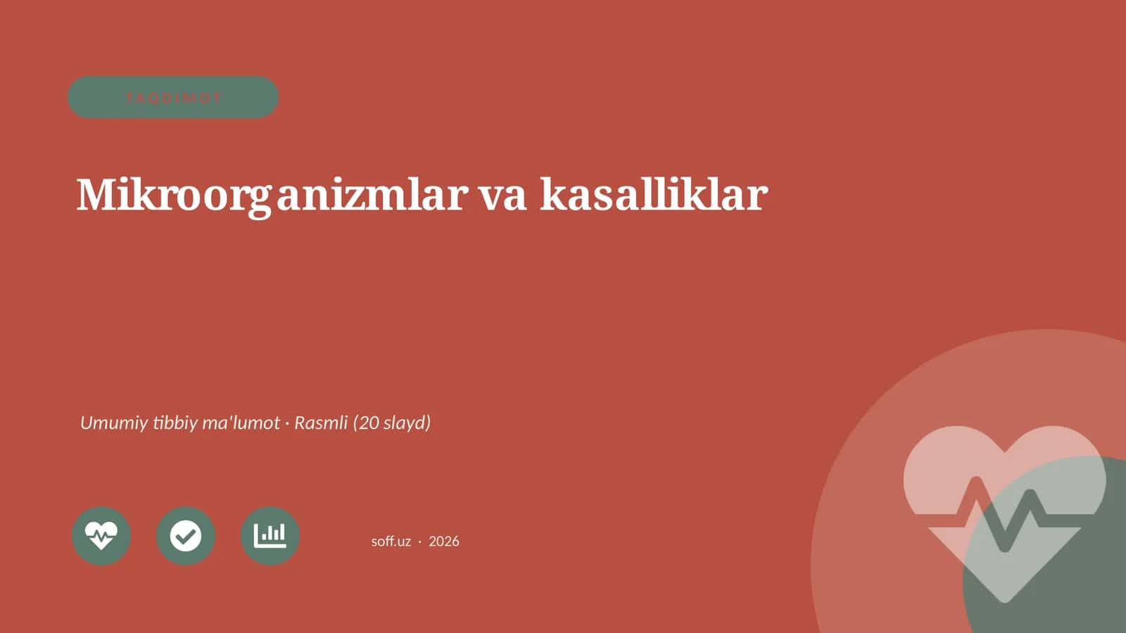 Mikroorganizmlar va kasalliklar 1