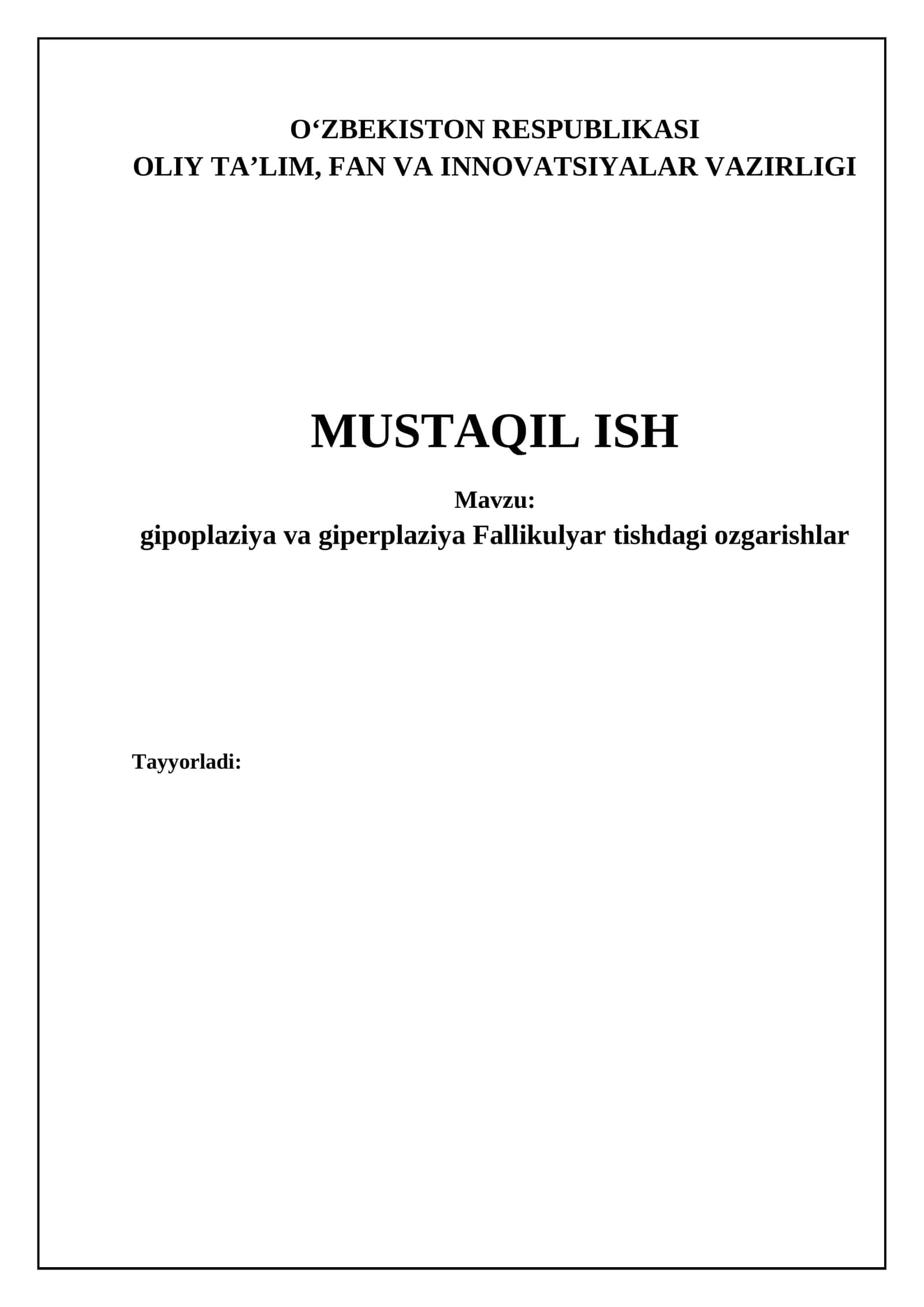 gipoplaziya va giperplaziya Fallikulyar tishdagi ozgarishlar 1