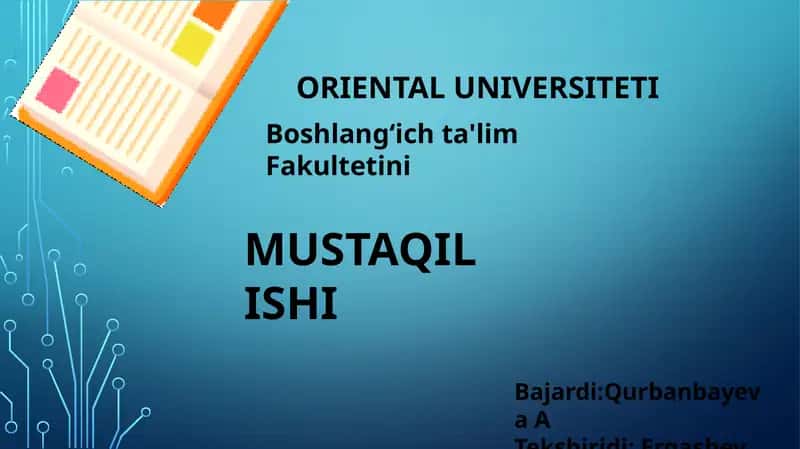 LMS TALIM TIZIMNI BOSHQARUV TIZIMLARI 1