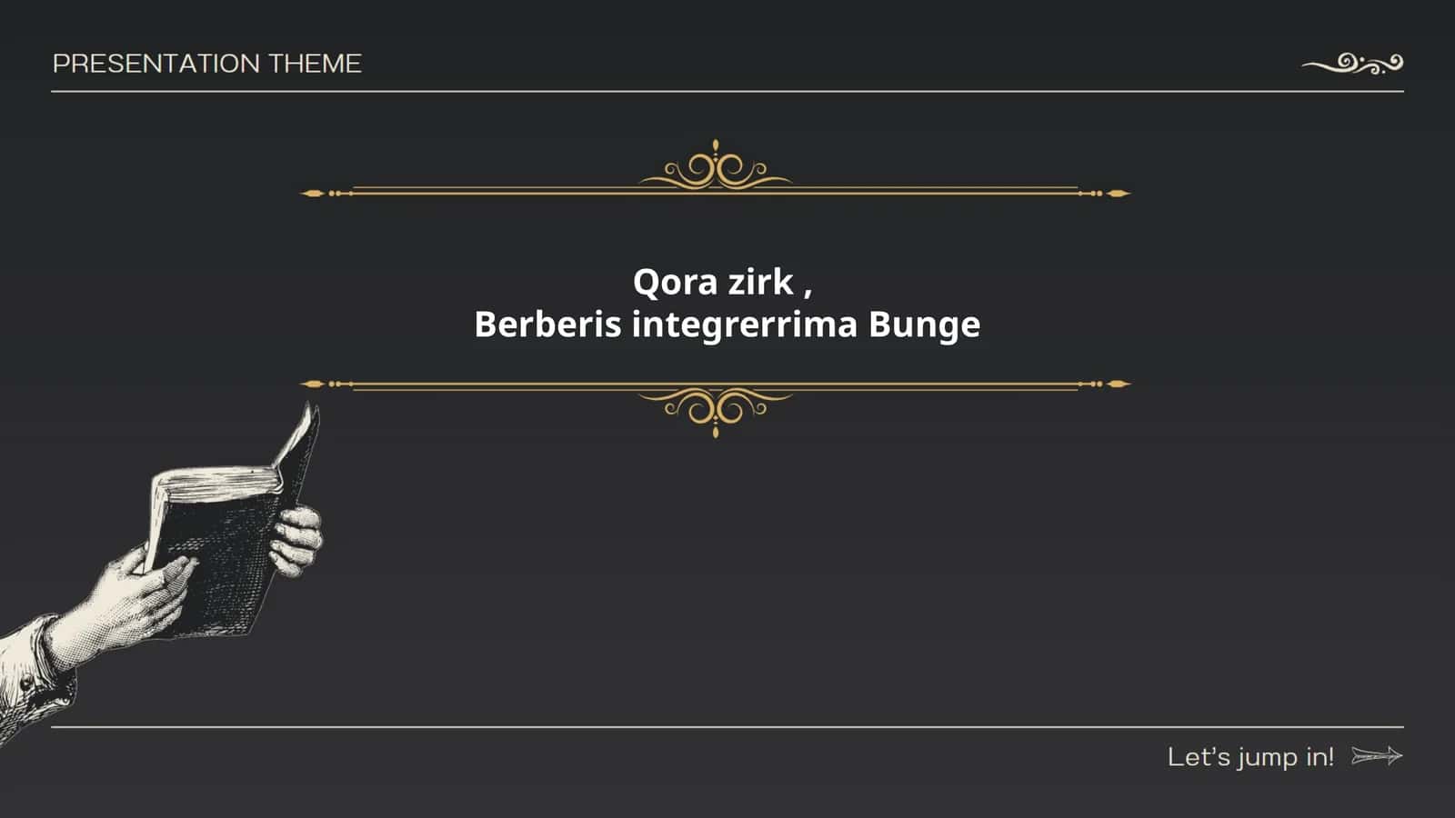 Qora zirk, Berberis integrerrima Bunge 1