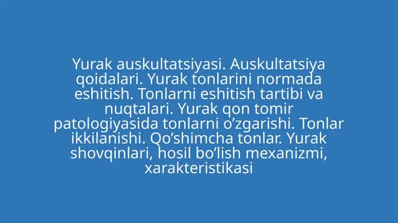 Auskultatsiya prezentatsiya 1