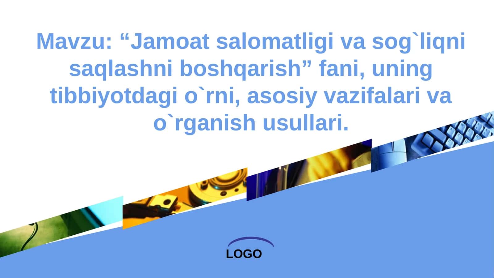 Jamoat salomatligi va sog`liqni saqlashni boshqarish 1