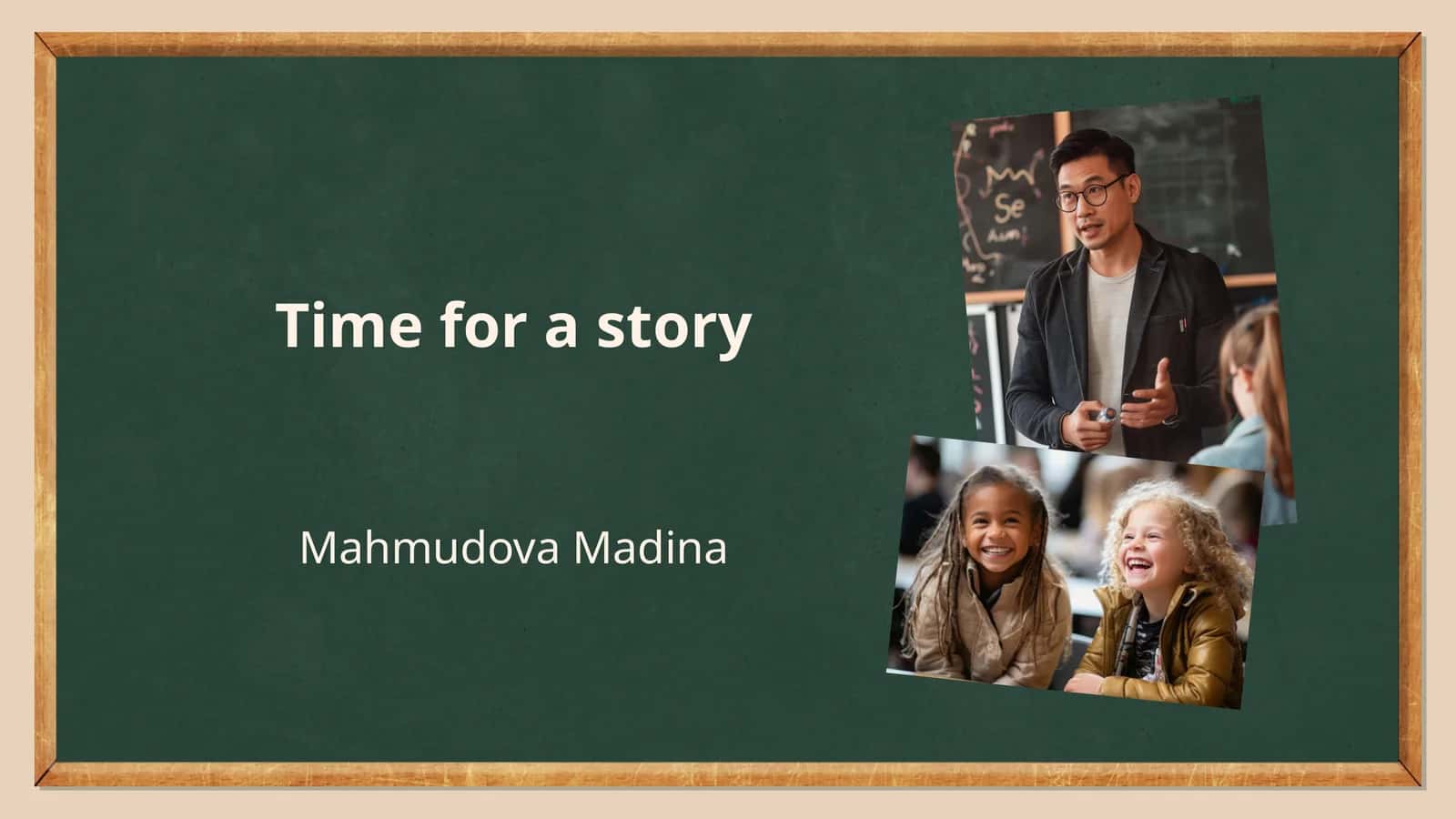 Time for a story 1