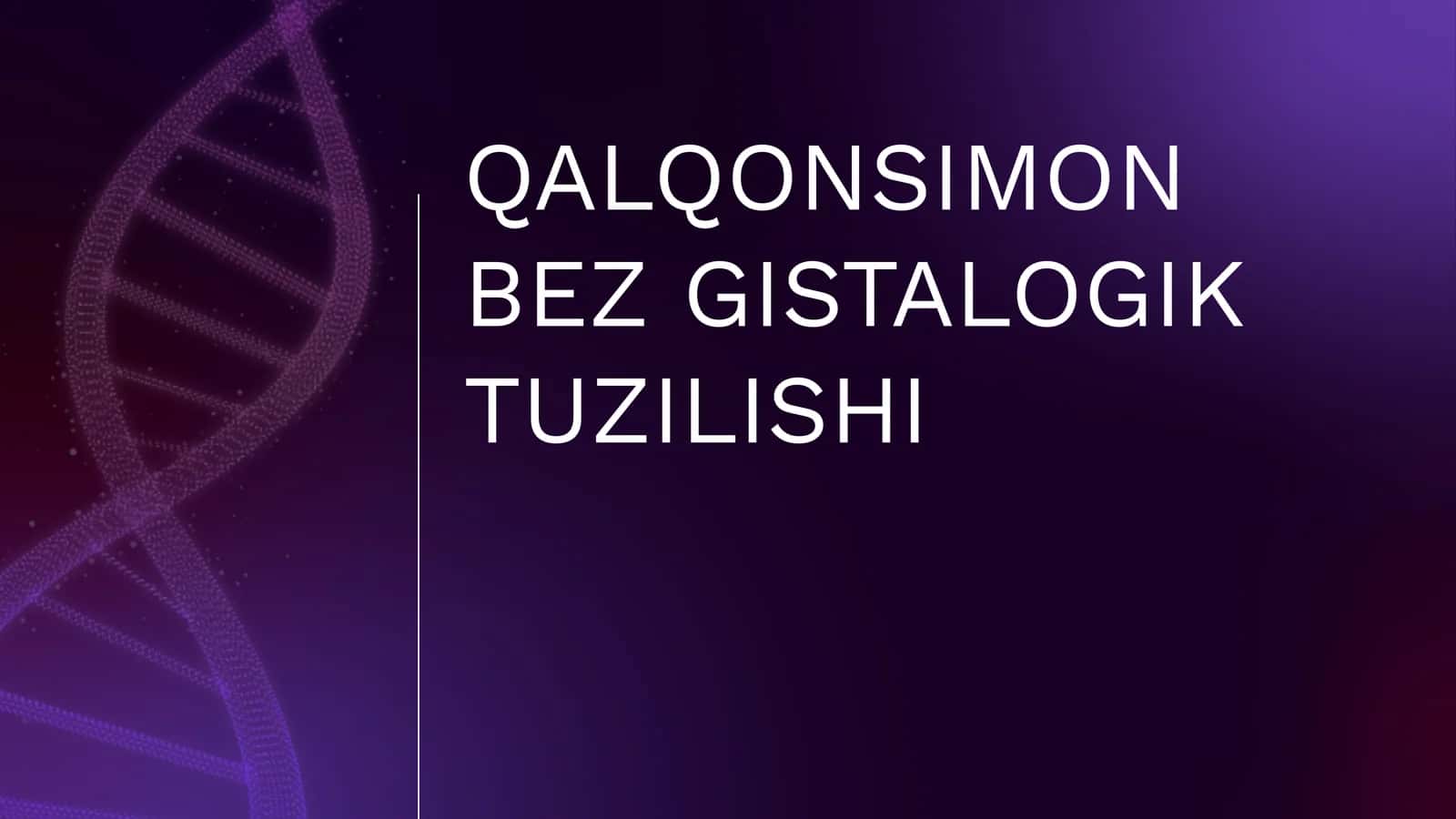 QALQONSIMON BEZ GISTALOGIK TUZILISHI 1