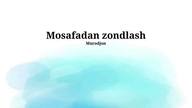 Quyosh sistemasining o'rganilishi 1
