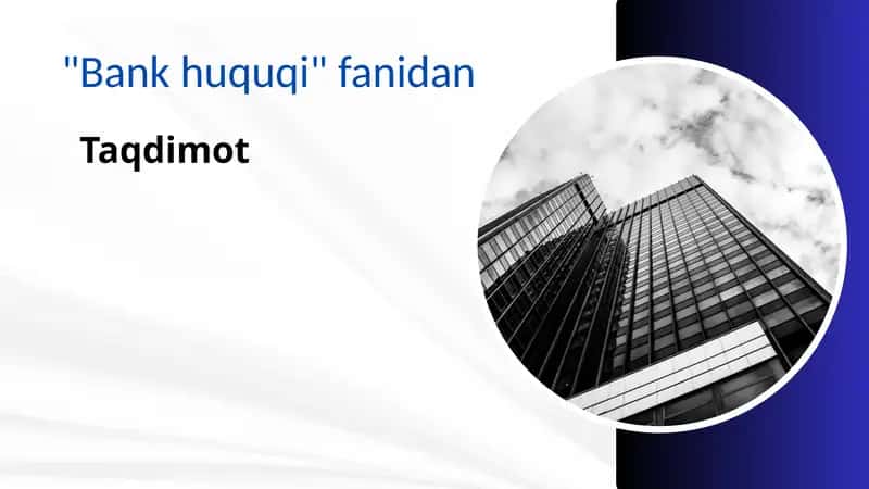 To'lov kartalar bilan operatsiyalarning huquqiy asoslari 1