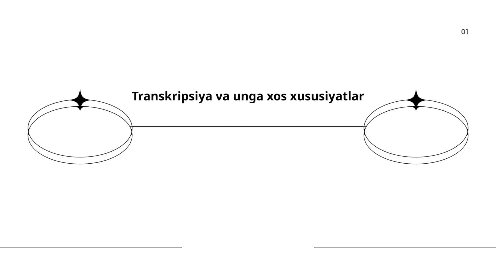 Transkripsiya va unga xos xususiyatlar 1