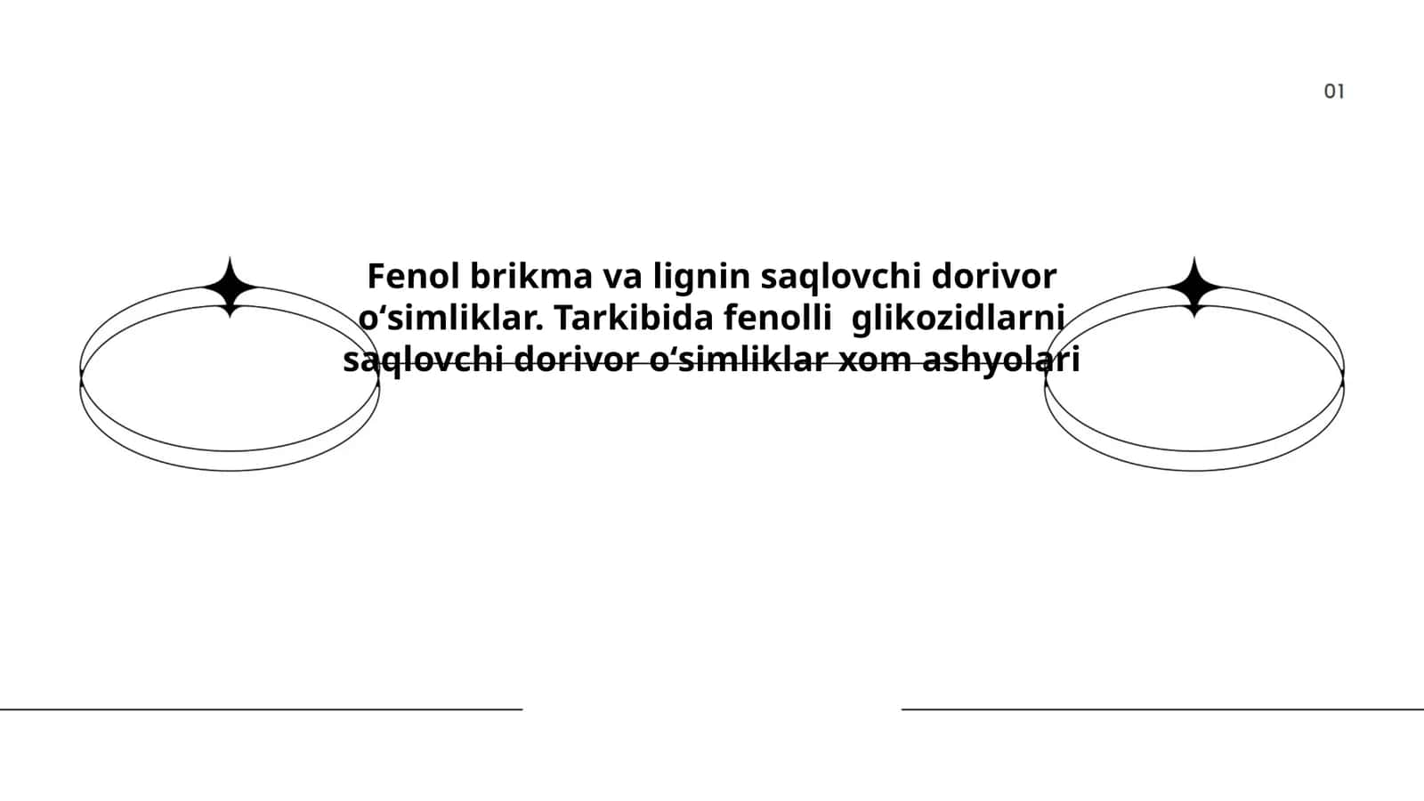 Fenol birikmalarining o'simliklarda paydo bo'lishi 1