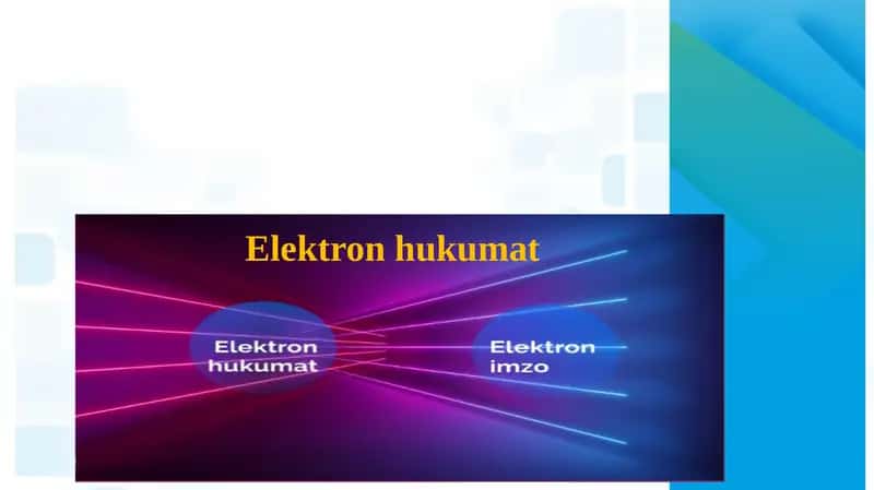 Elektron hukumat 1