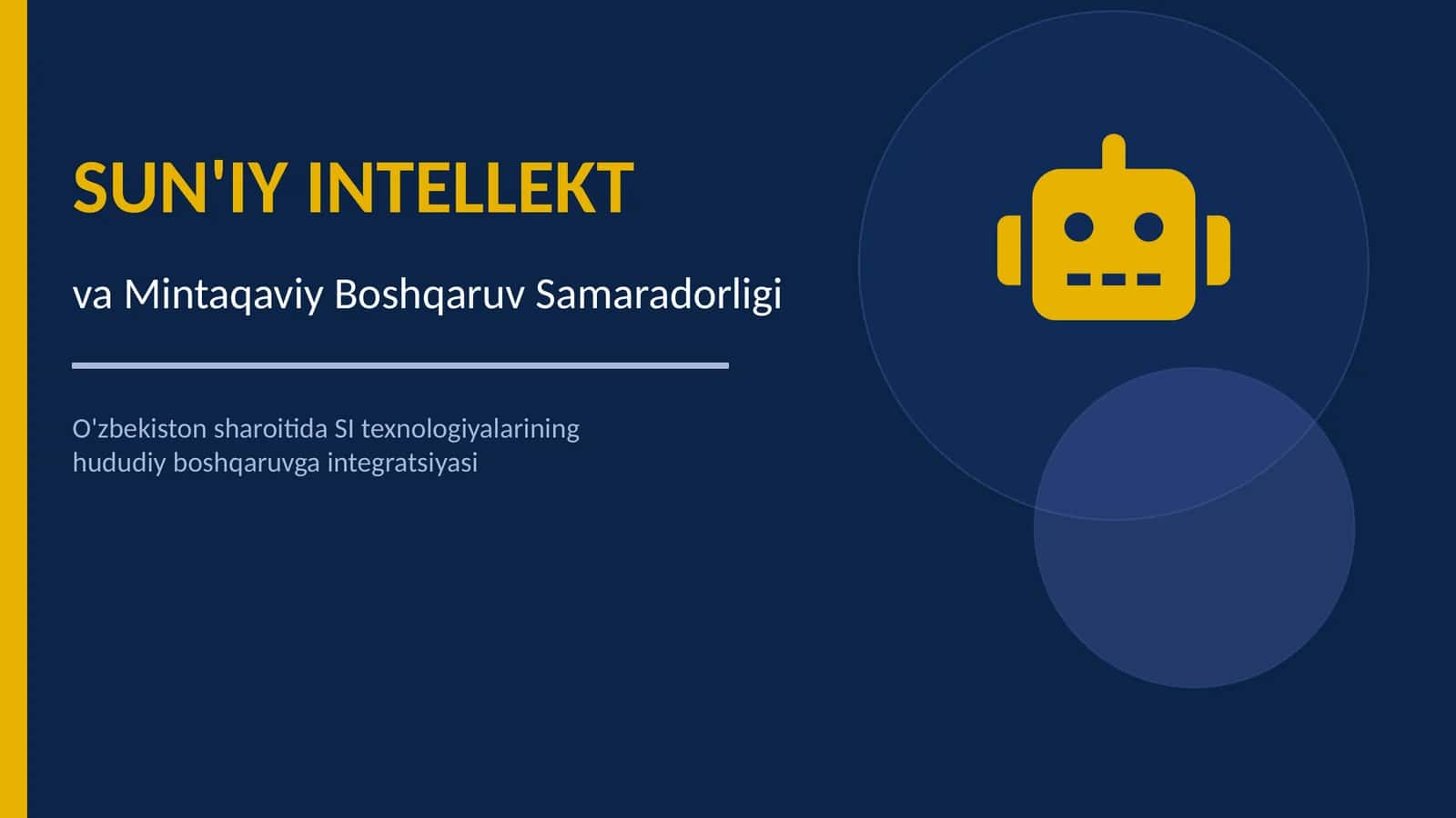 SUN'IY INTELLEKT va Mintaqaviy Boshqaruv Samaradorligi 1