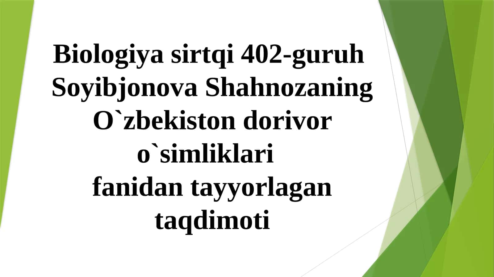 O`ZBEKISTON QIZIL KITOBIGA MANSUB NOYOB DORIVOR OSIMLIKLAR 1