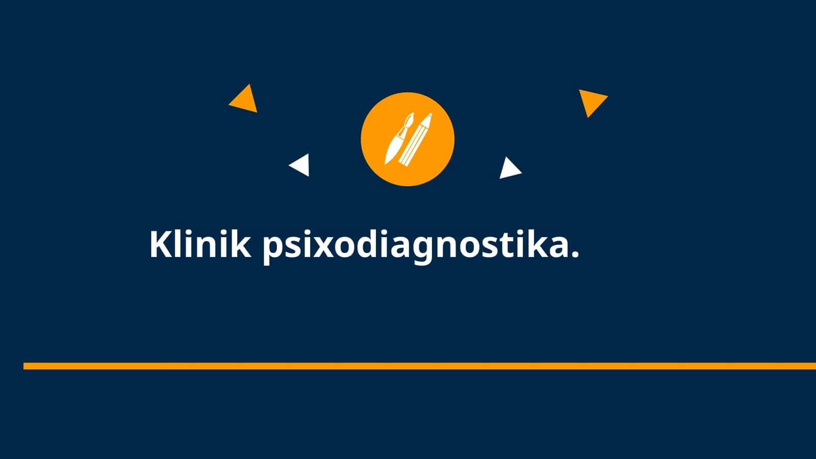 Klinik psixodiagnostika 1