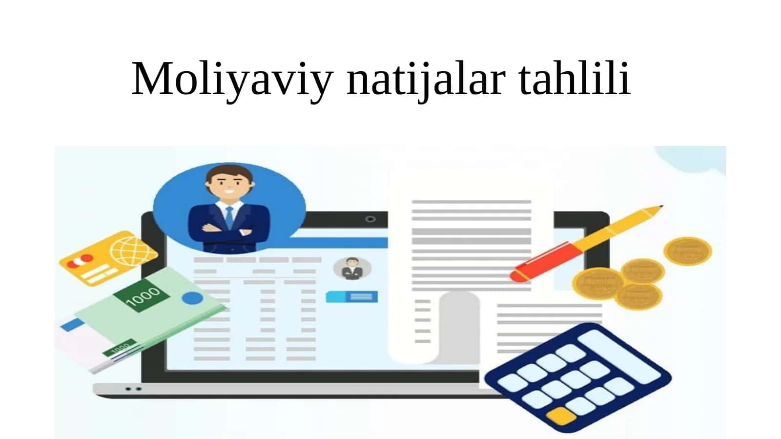 Moliyaviy natijalar tahlili 1