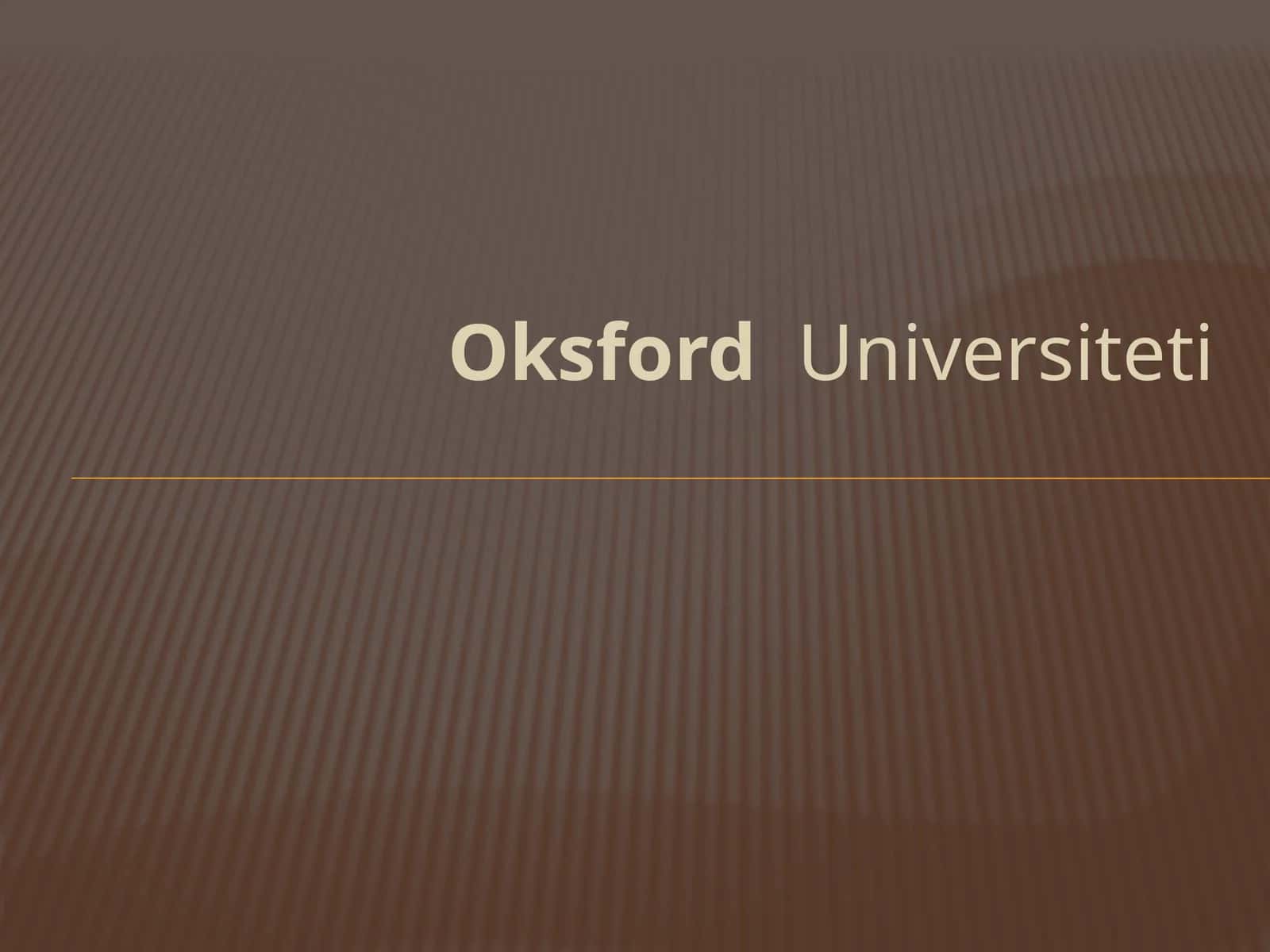 OksfordUniversiteti 1