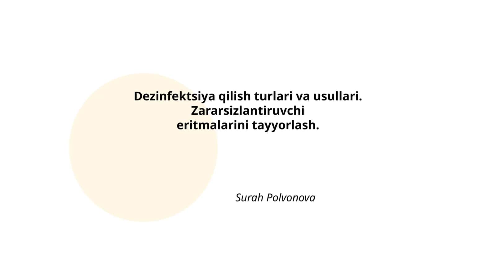 Dezinfektsiya qilish turlari va usullari 1
